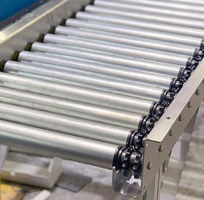 Roller conveyor mechanism